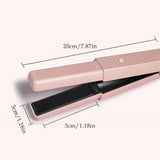 Cordless Mini USB Hair Straightener Fast Heating Three Adjustable Travel Hair Temperatures Straightener Portable W9M5