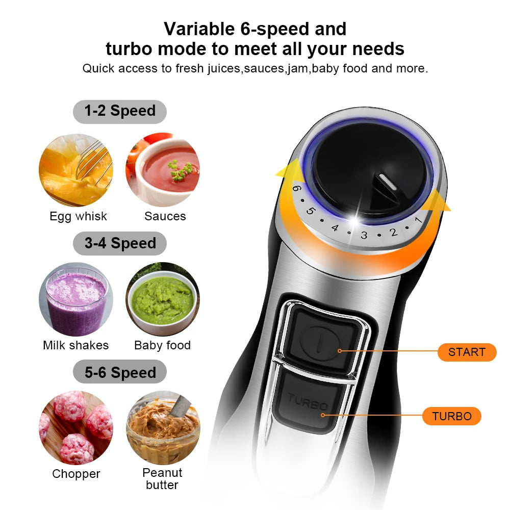 4-in-1 High Power Blender