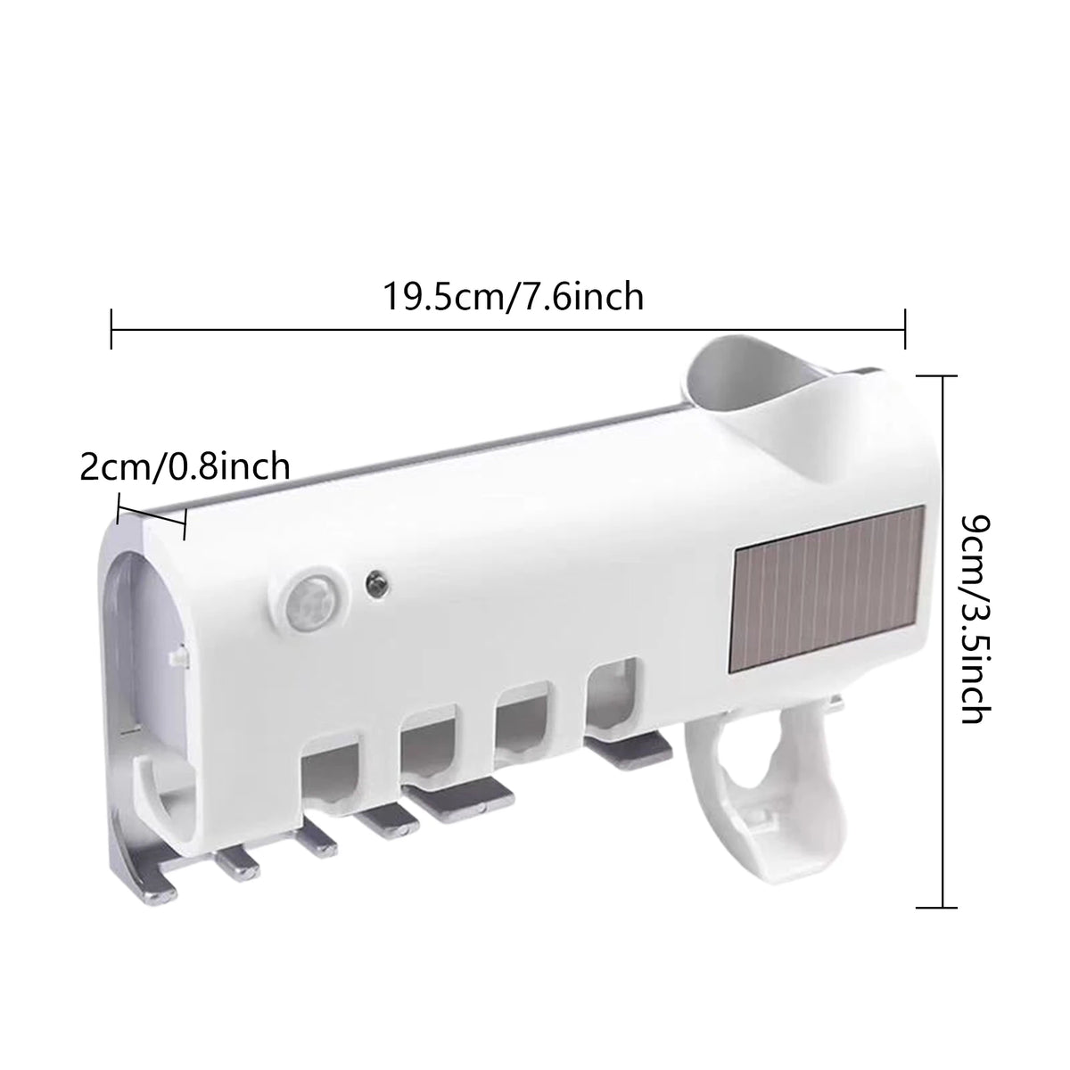 UV Light Toothbrush Holder