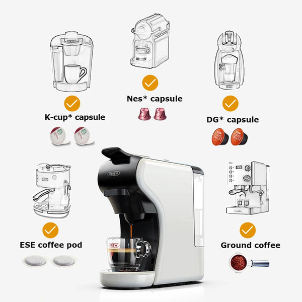 4-in-1 Multiple Capsule Coffee Maker