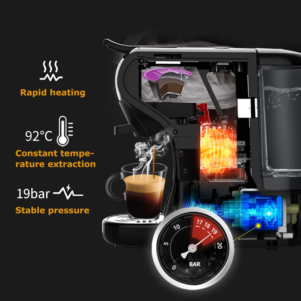 4-in-1 Multiple Capsule Coffee Maker